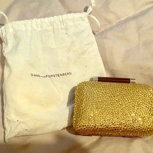 DVF Crystal evening bag